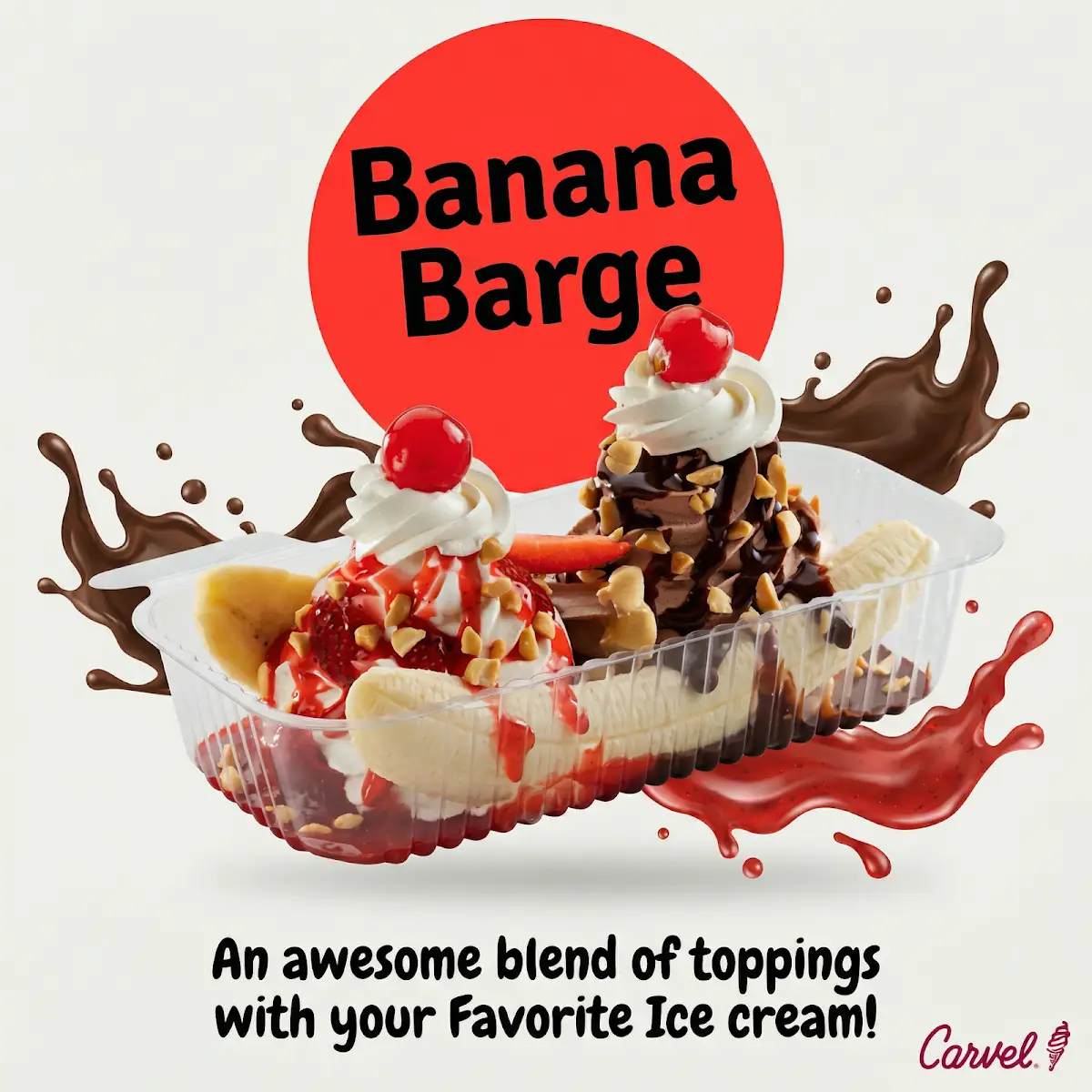Bananas Foster Sundae Dasher