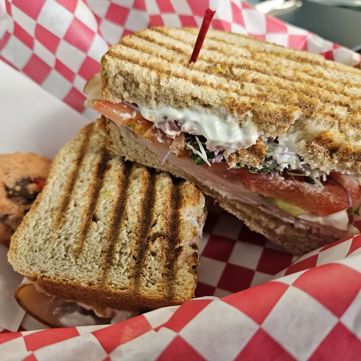 Turkey Bacon and Avocado Sandwich