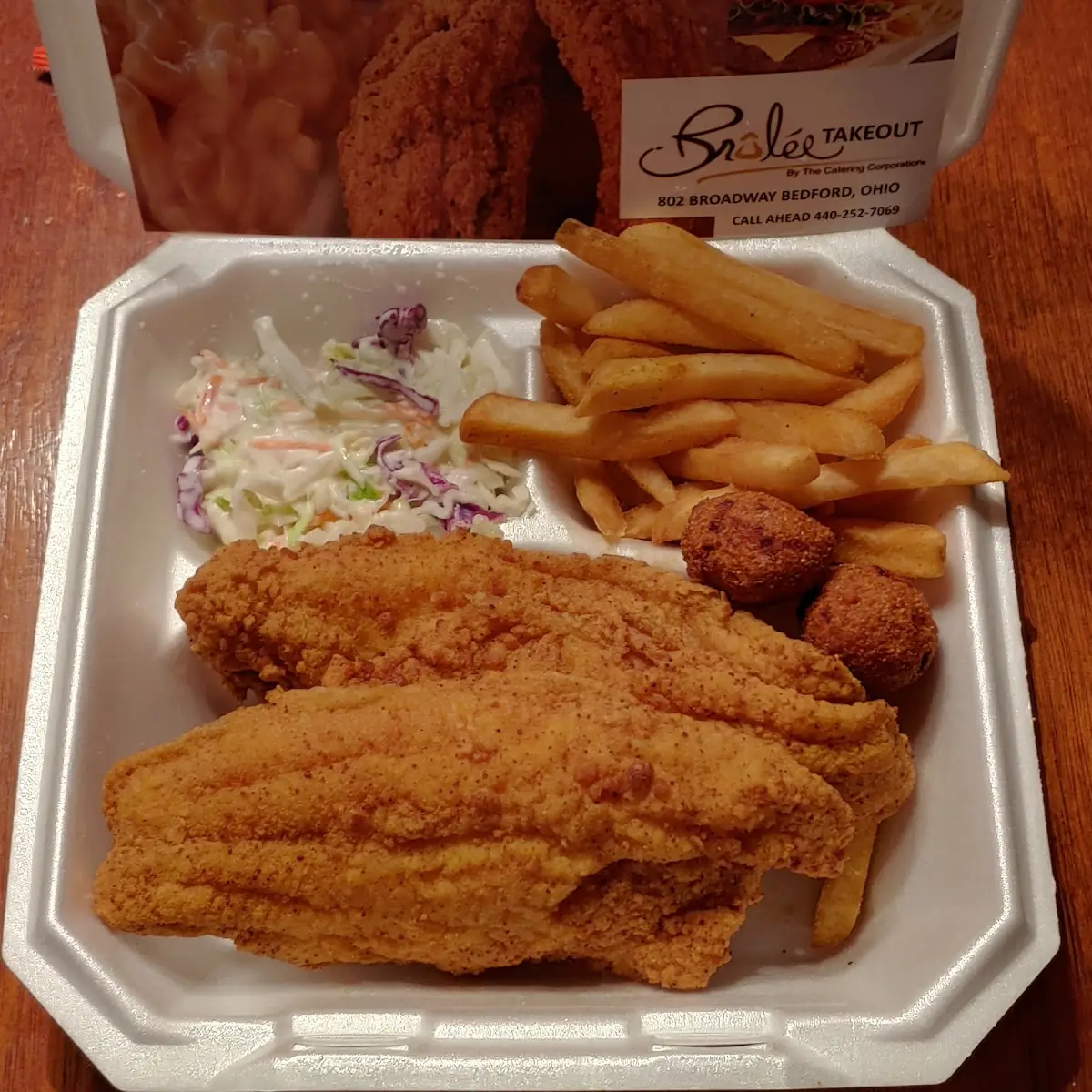 3 Piece Catfish Dinner