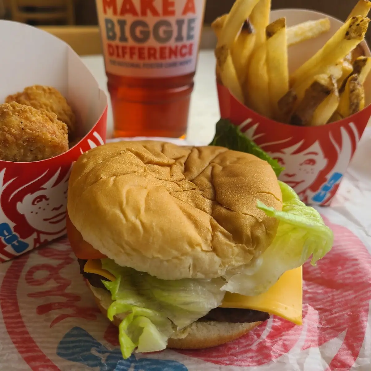 Jr Cheeseburger Combo