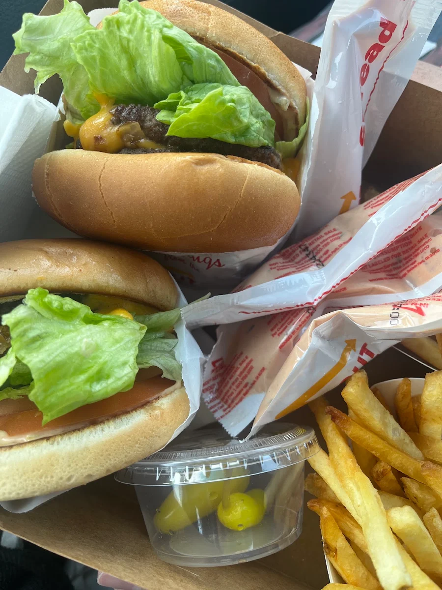 Double Single Cheese Grilled Onions Extra Lettuce
