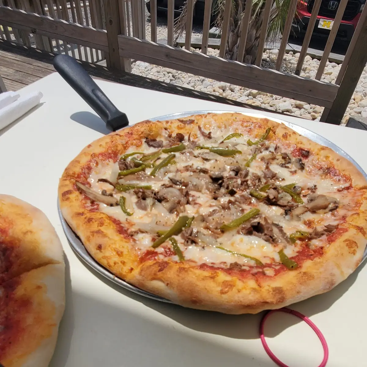 Cheese Steak Pizza