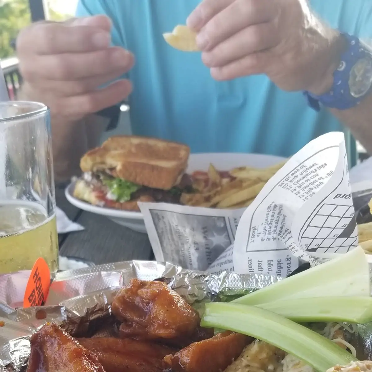 Wings and Fries
