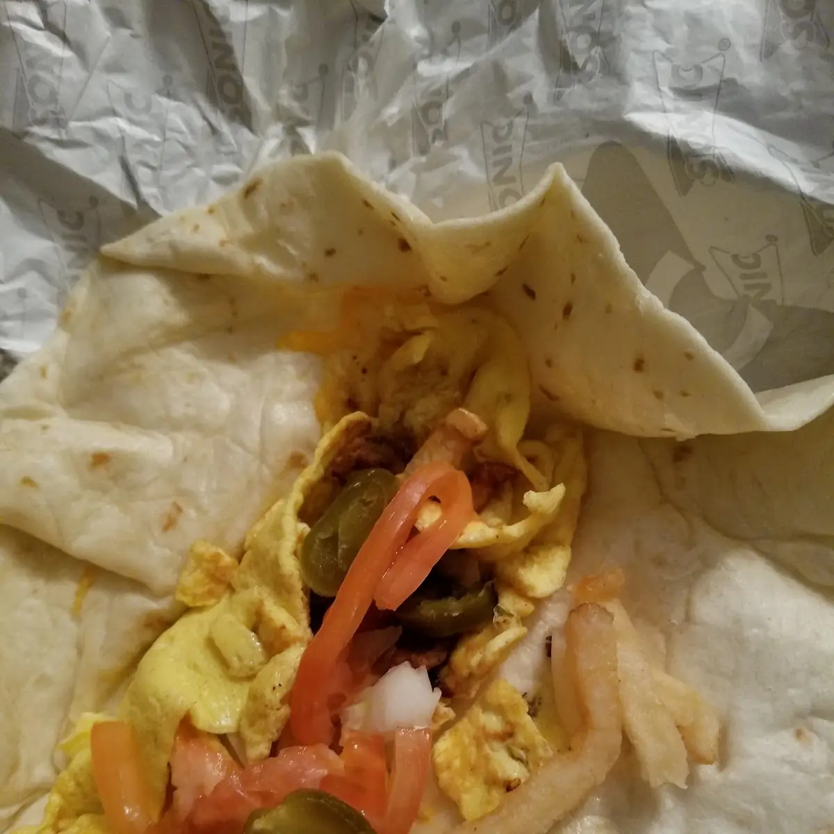 Jr Breakfast Burrito