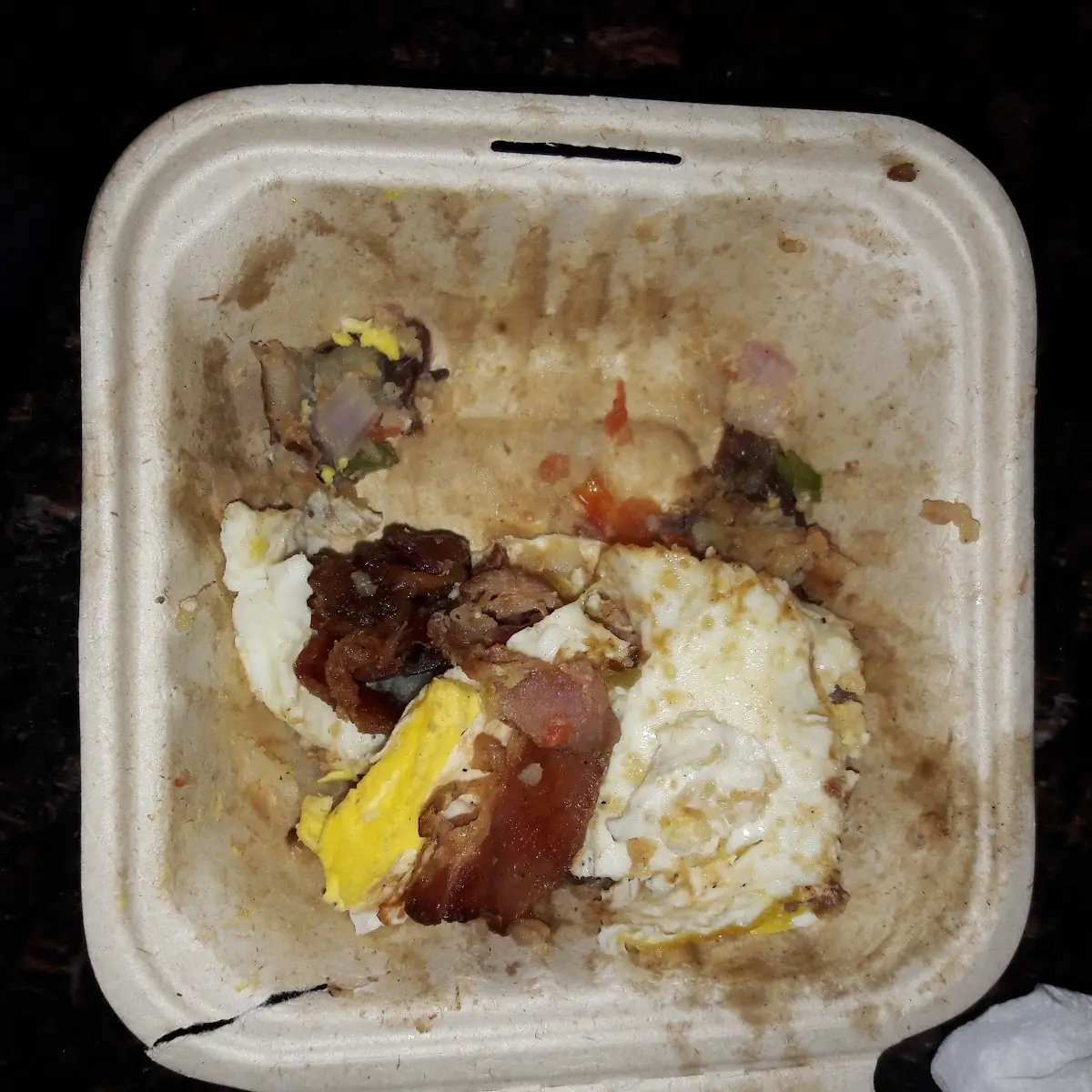 Loaded Baked Potato with Egg and Bacon