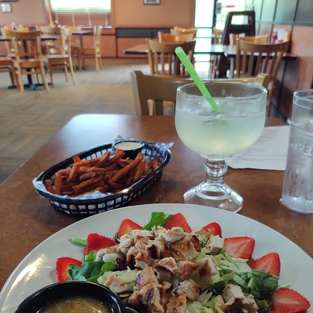 Burger's Wings Pasta Salad Wraps