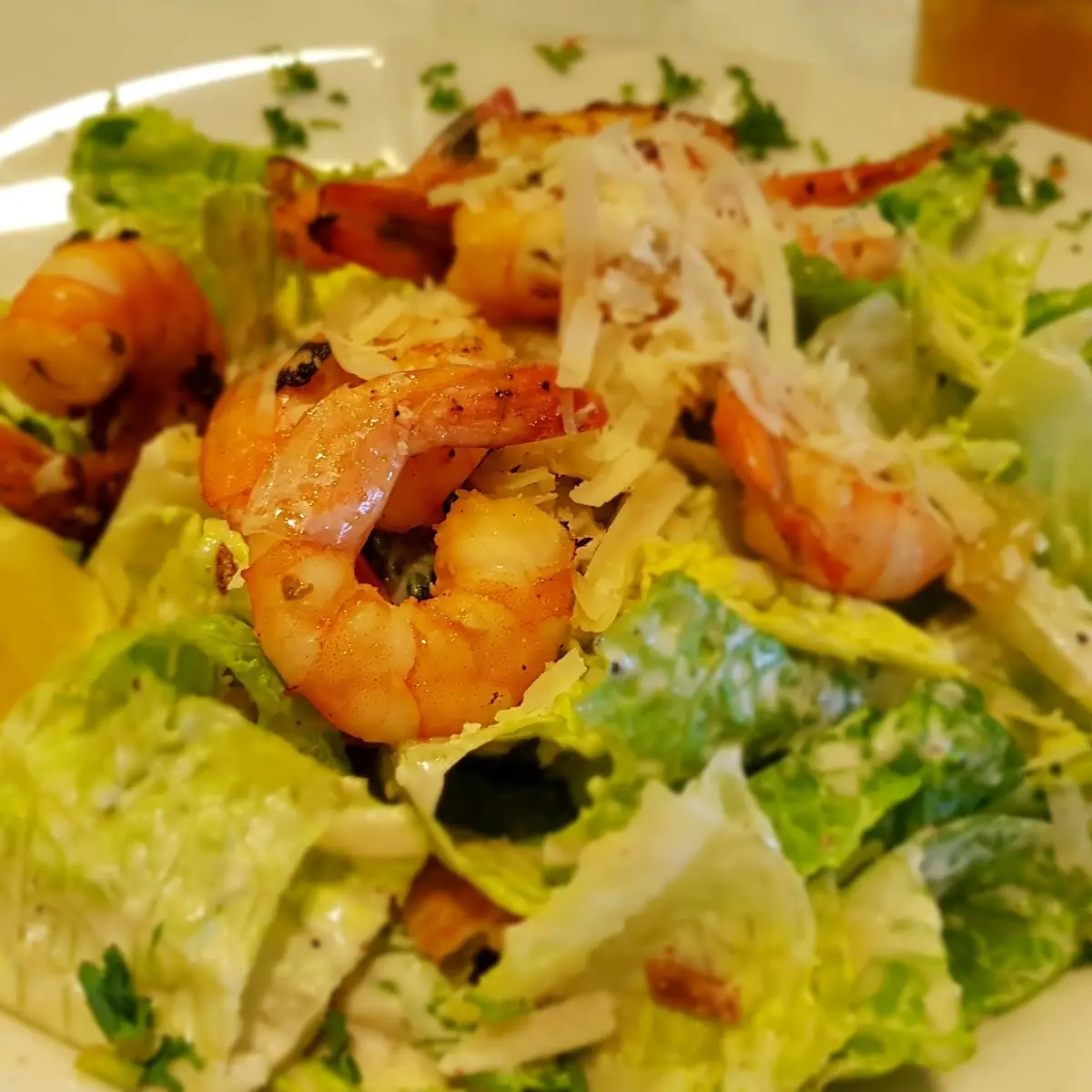 Shrimp Caesar Salad