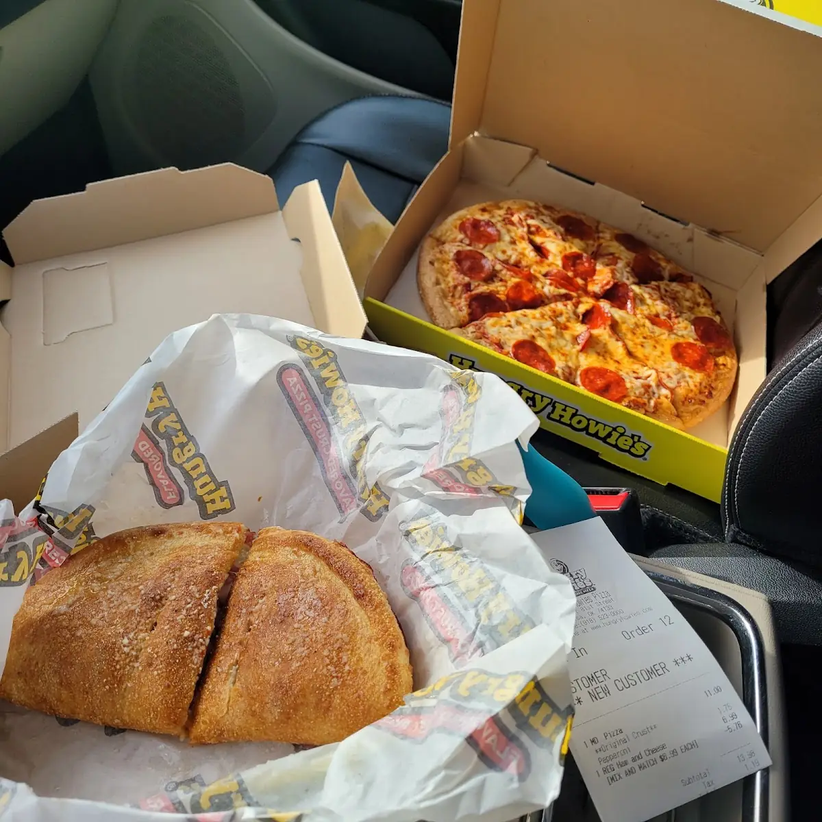 Pepperoni Pizza and Ham and Cheese Sub
