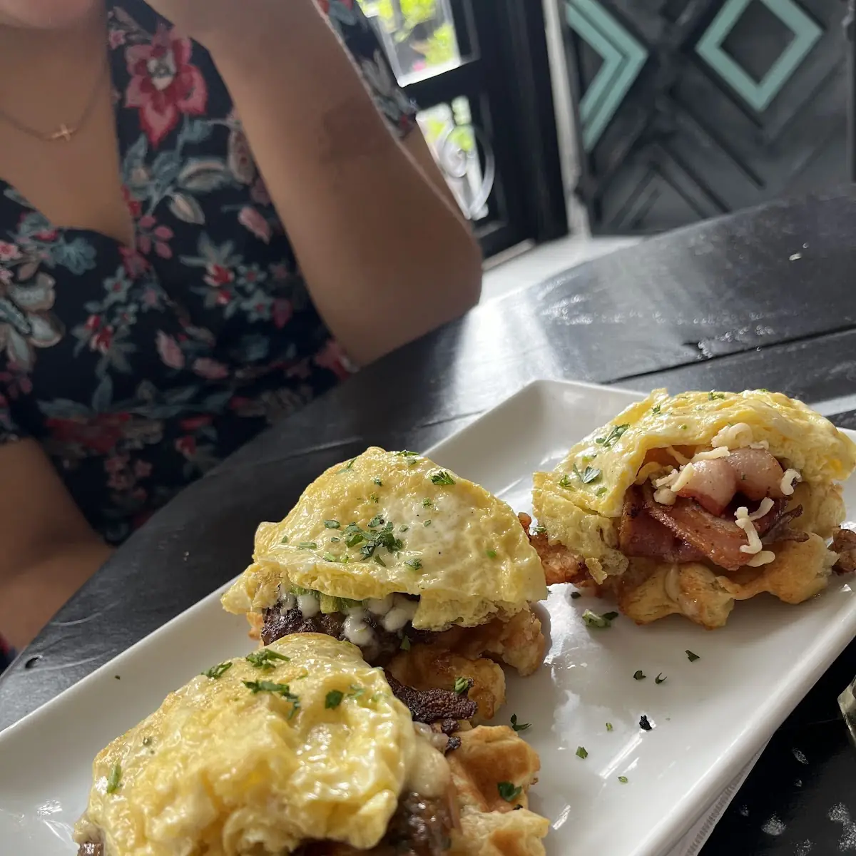 Cajun Eggs Benedict