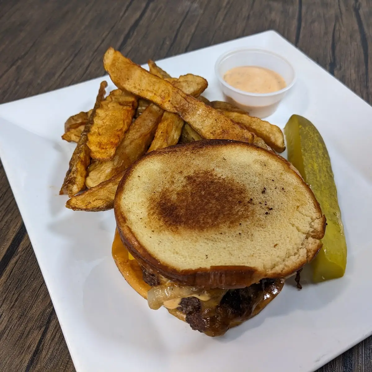 Grilled Cheese Cheeseburger