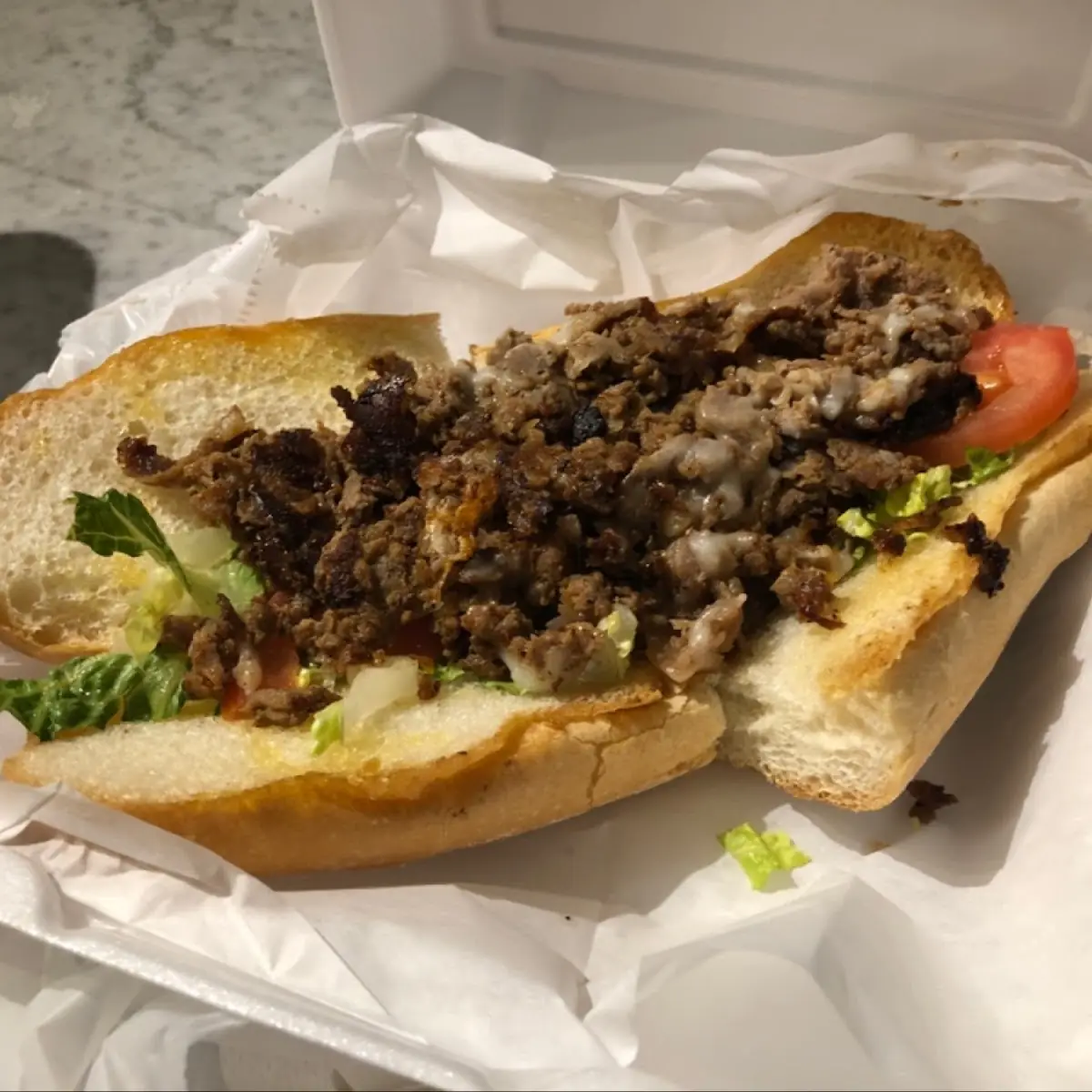 Philly Cheesesteak Sandwich