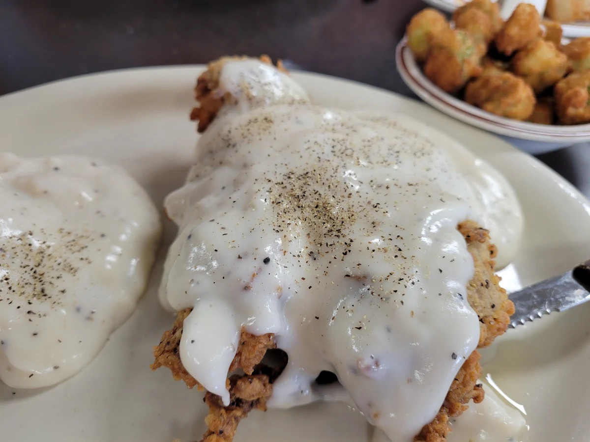 Half of Chicken Fried Steak