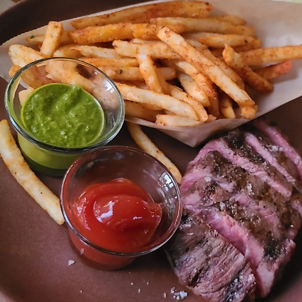 Flat Iron Steak Frites