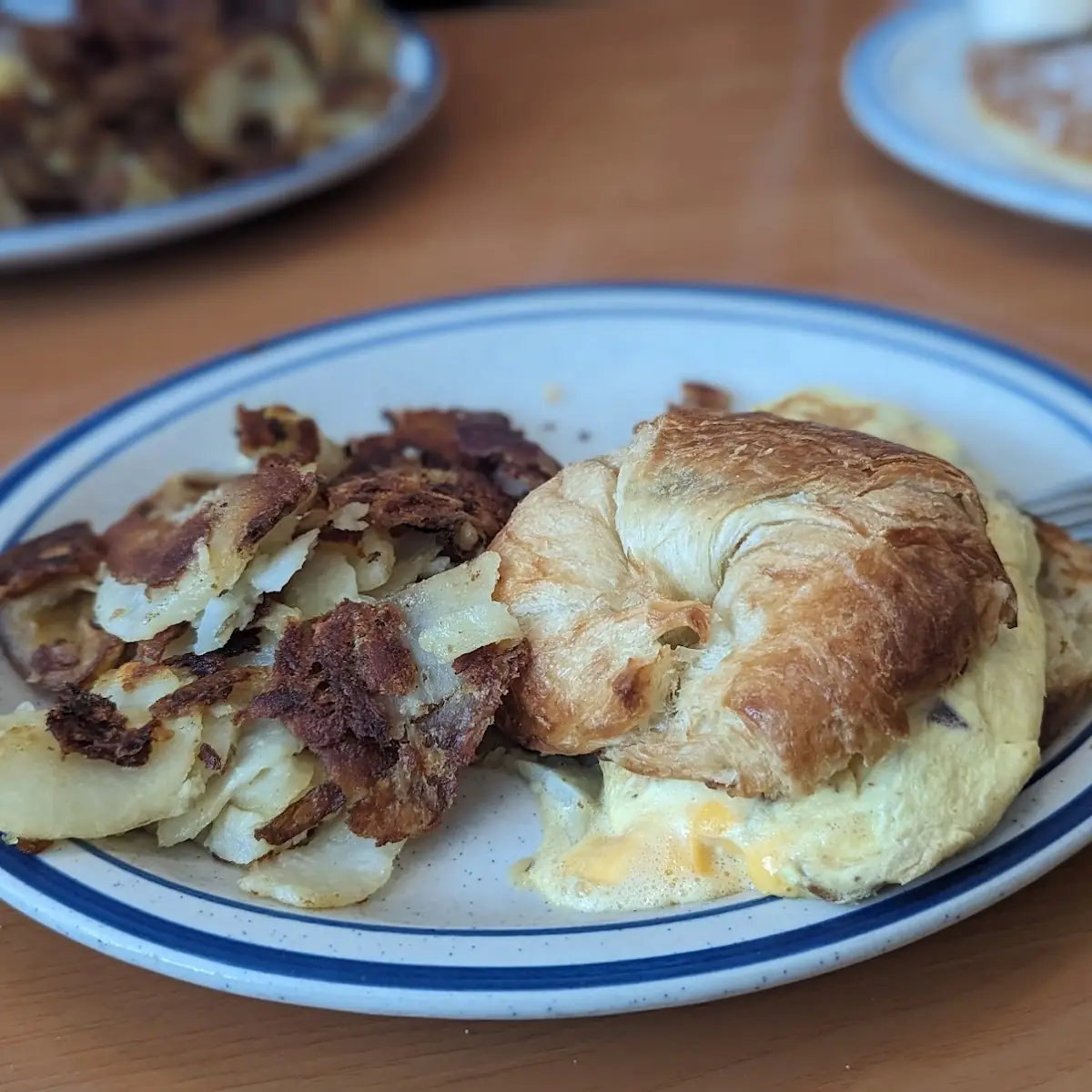 Blue Sky Breakfast Sandwich