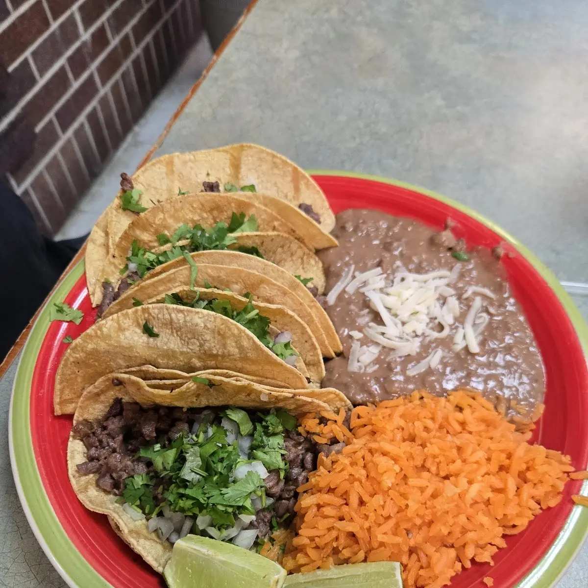Carne Asada Taco Dinner