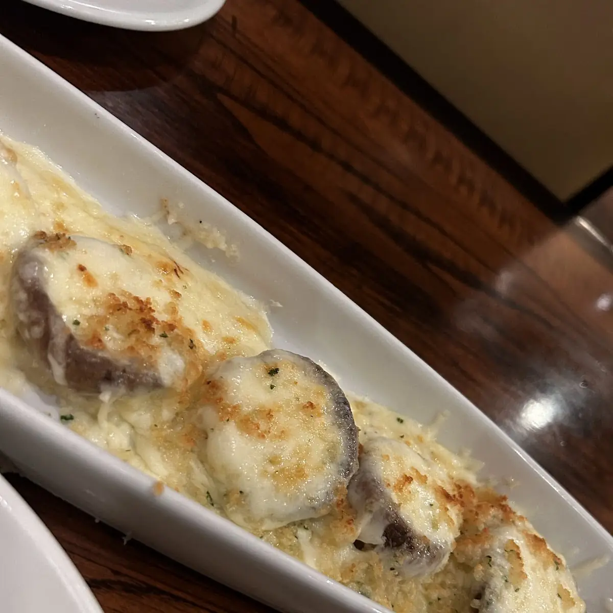 White Cheddar Stuffed Mushrooms