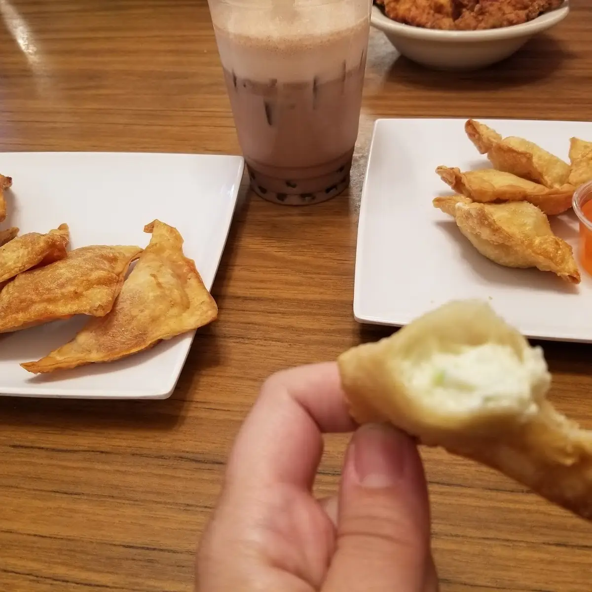 Crab Rangoon and Pizza Wontons