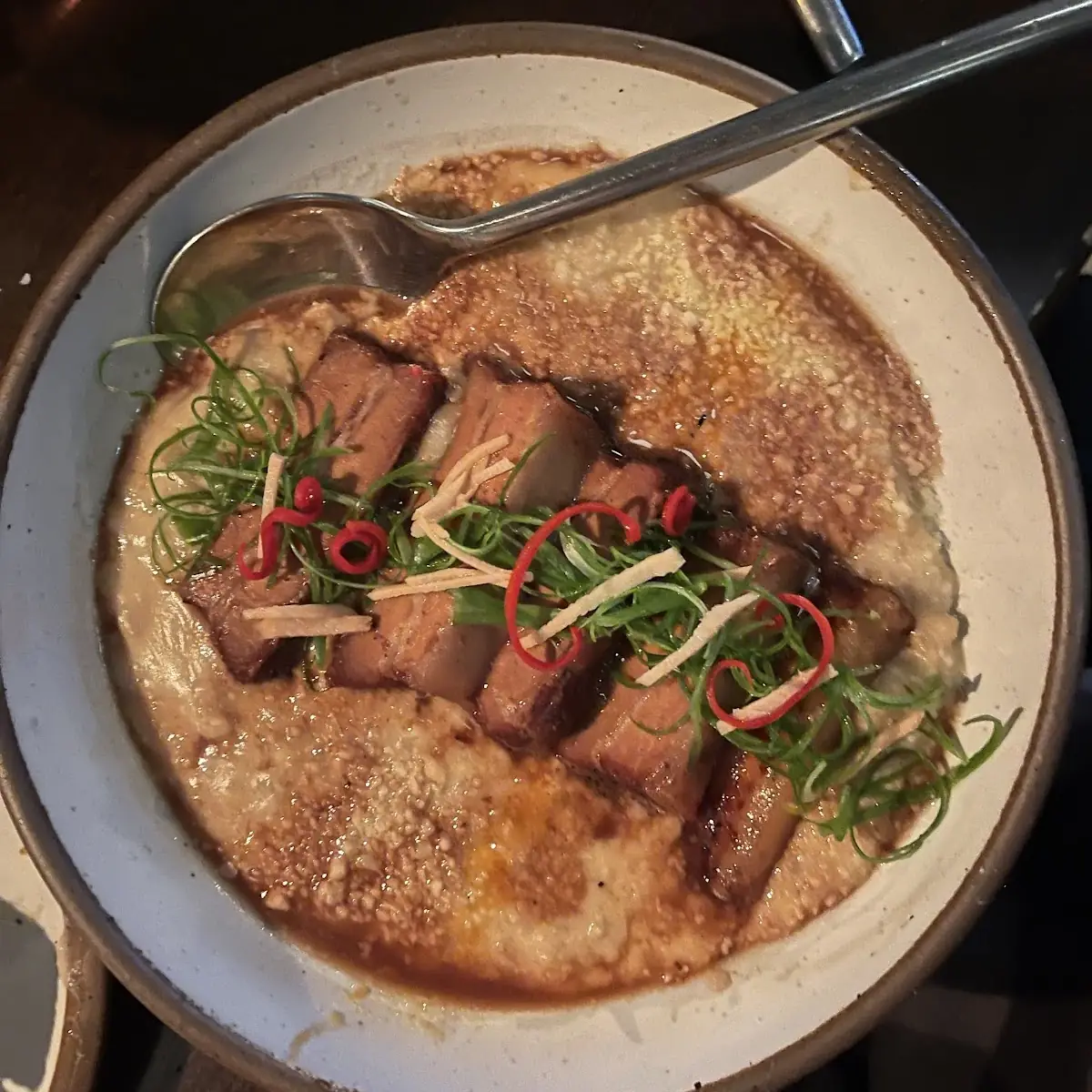 Risotto with Pork Belly