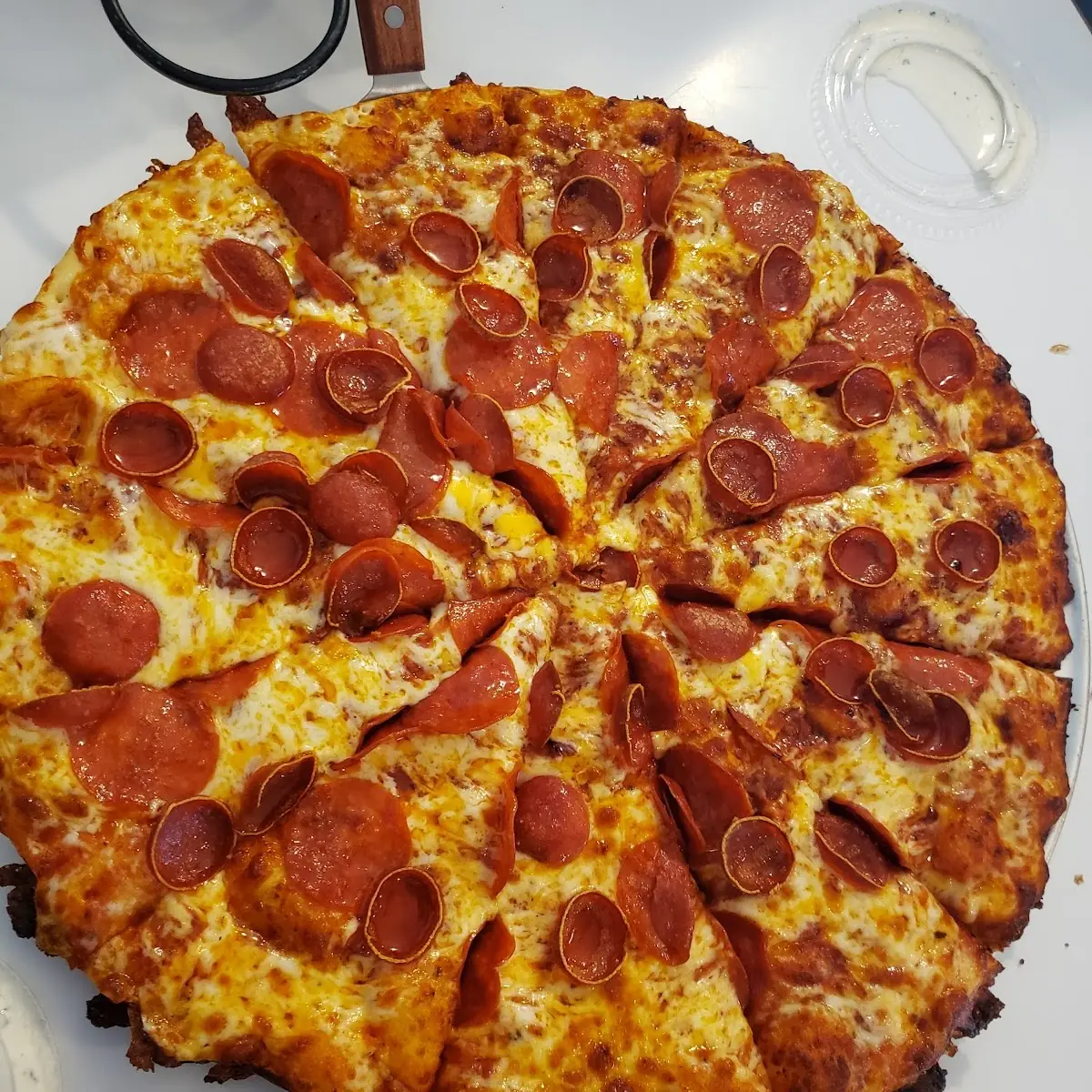 Double Play Pepperoni Pizza