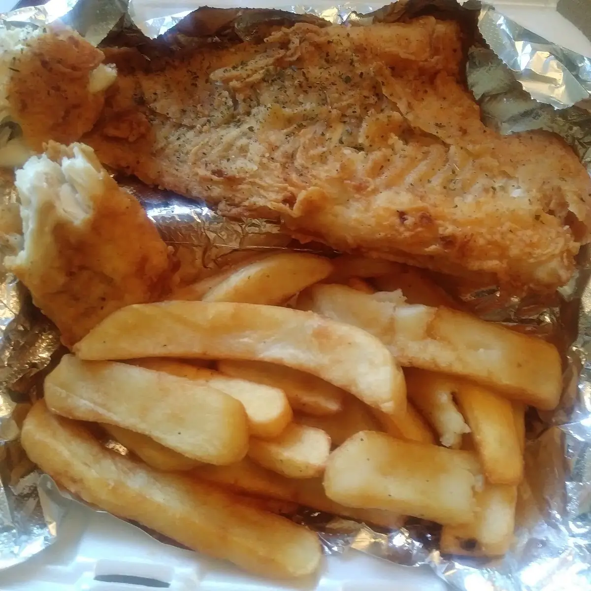 Fried Fish Haddock