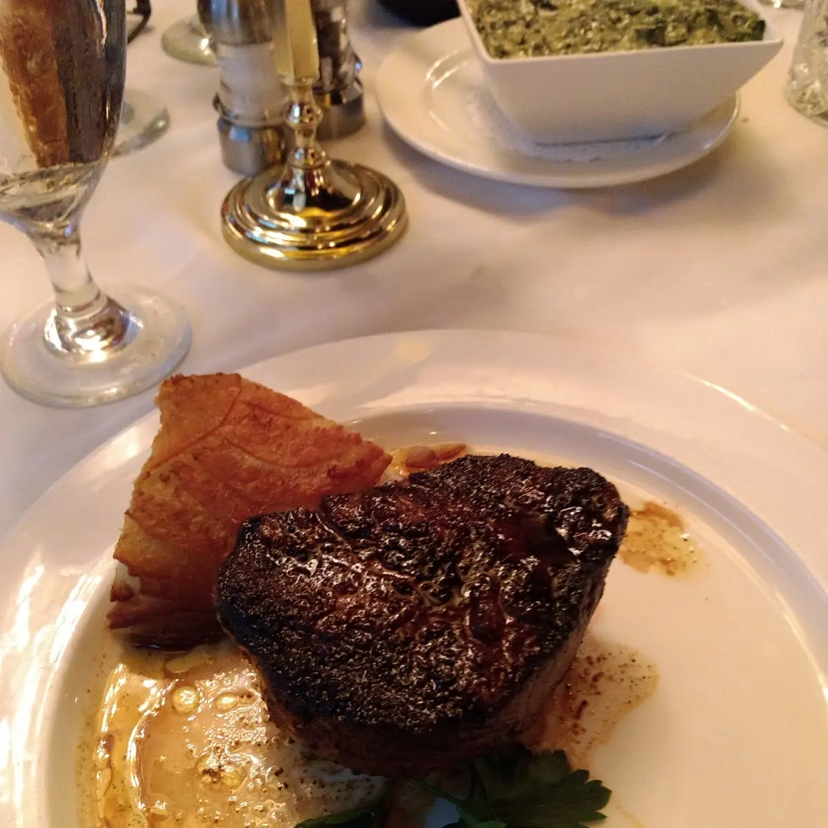 Seared Filet Mignon with Sauce