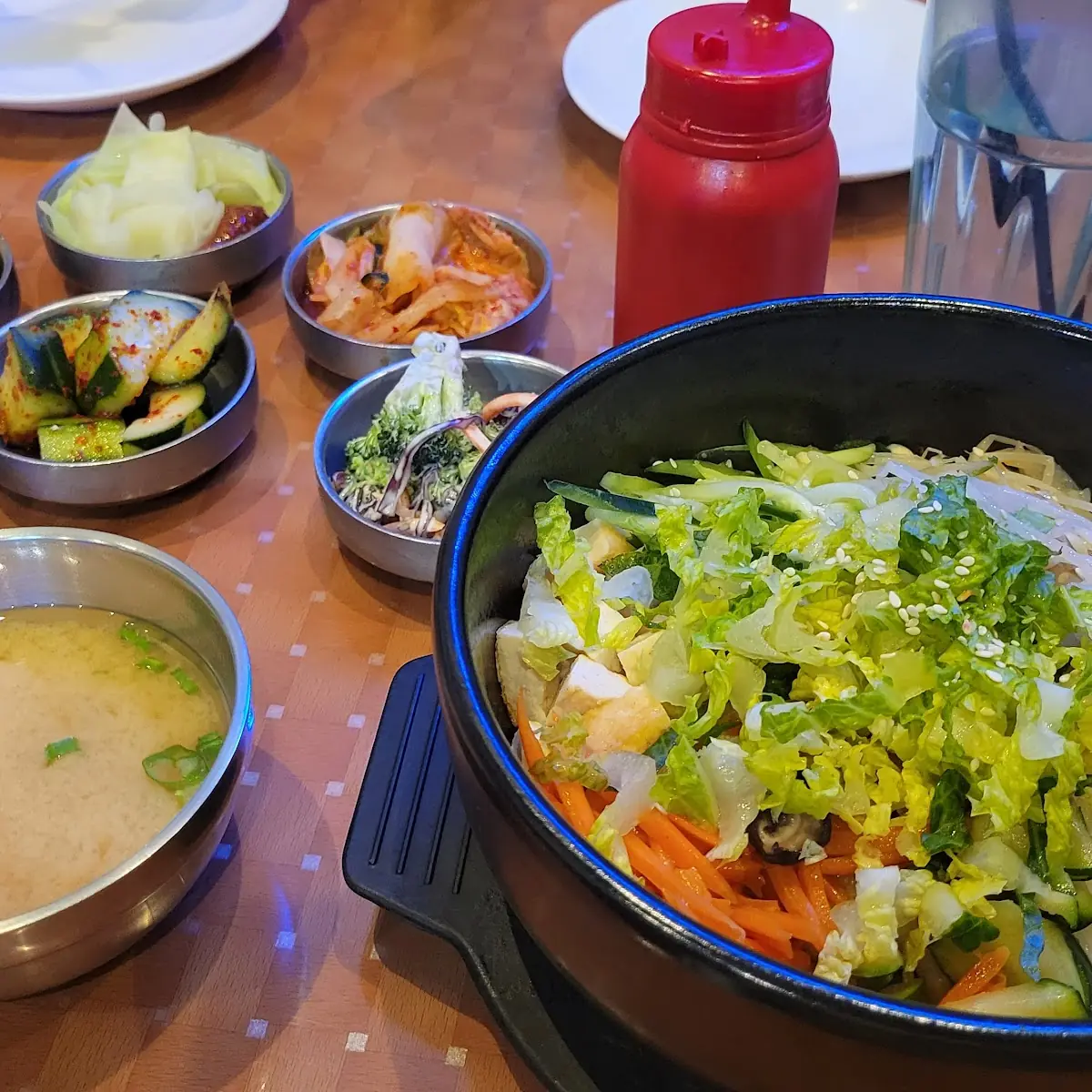 Hot Stone Bibimbap-Vegetarian