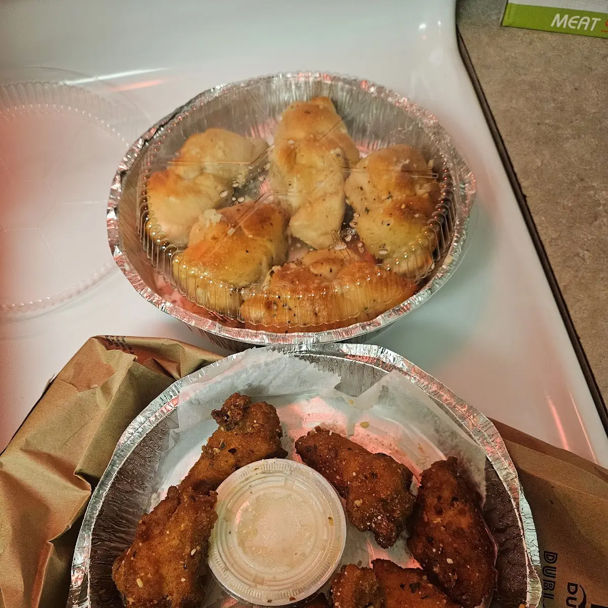 Garlic Parm Wings