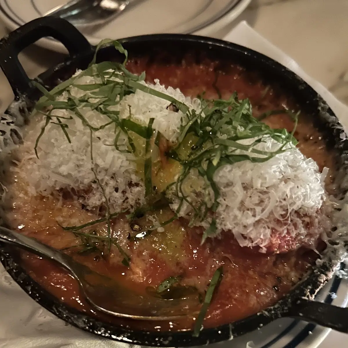Meatballs in Marinara Sauce
