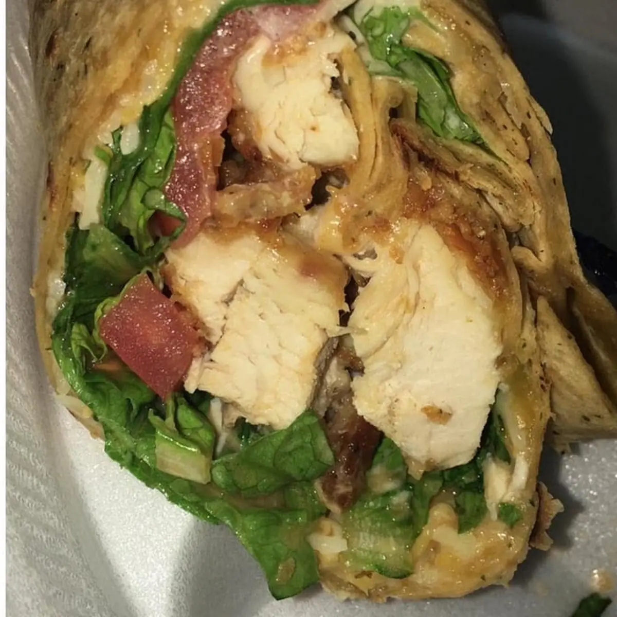 Grilled Chicken Caesar Wrap