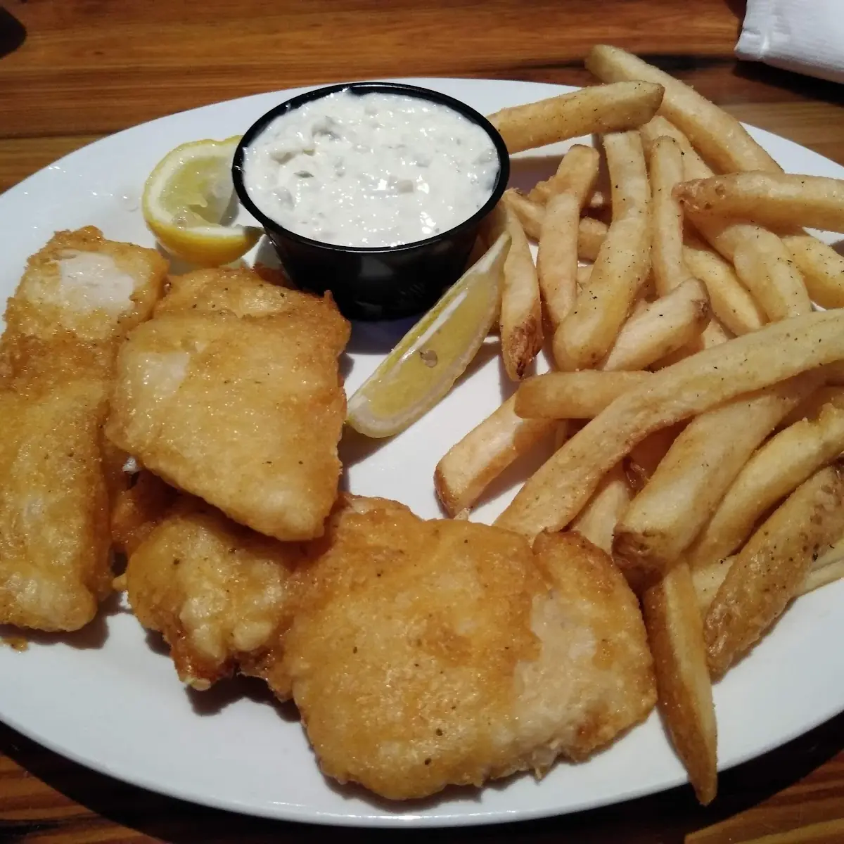 Fried Fish and Cole Slaw