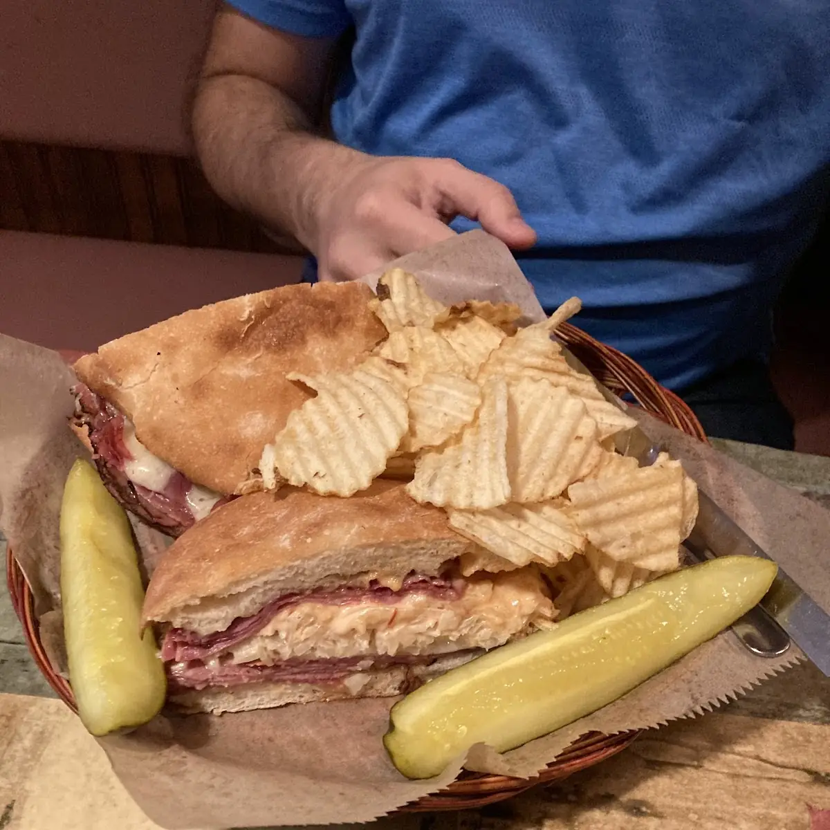 Club Sandwich on Ciabatta
