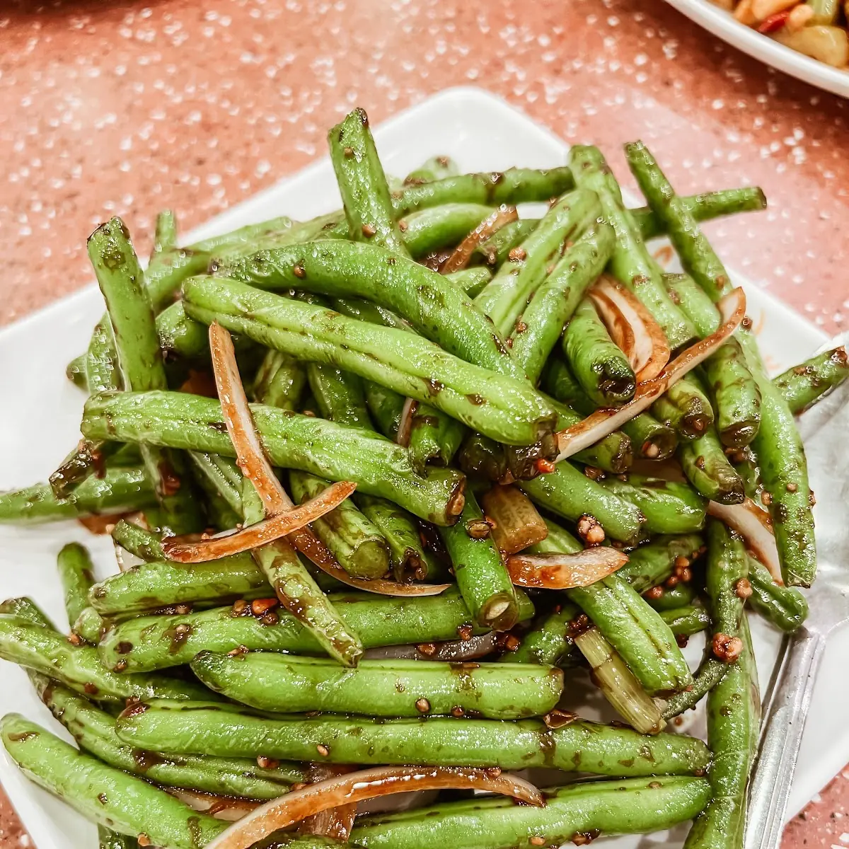 Garlic with String Bean