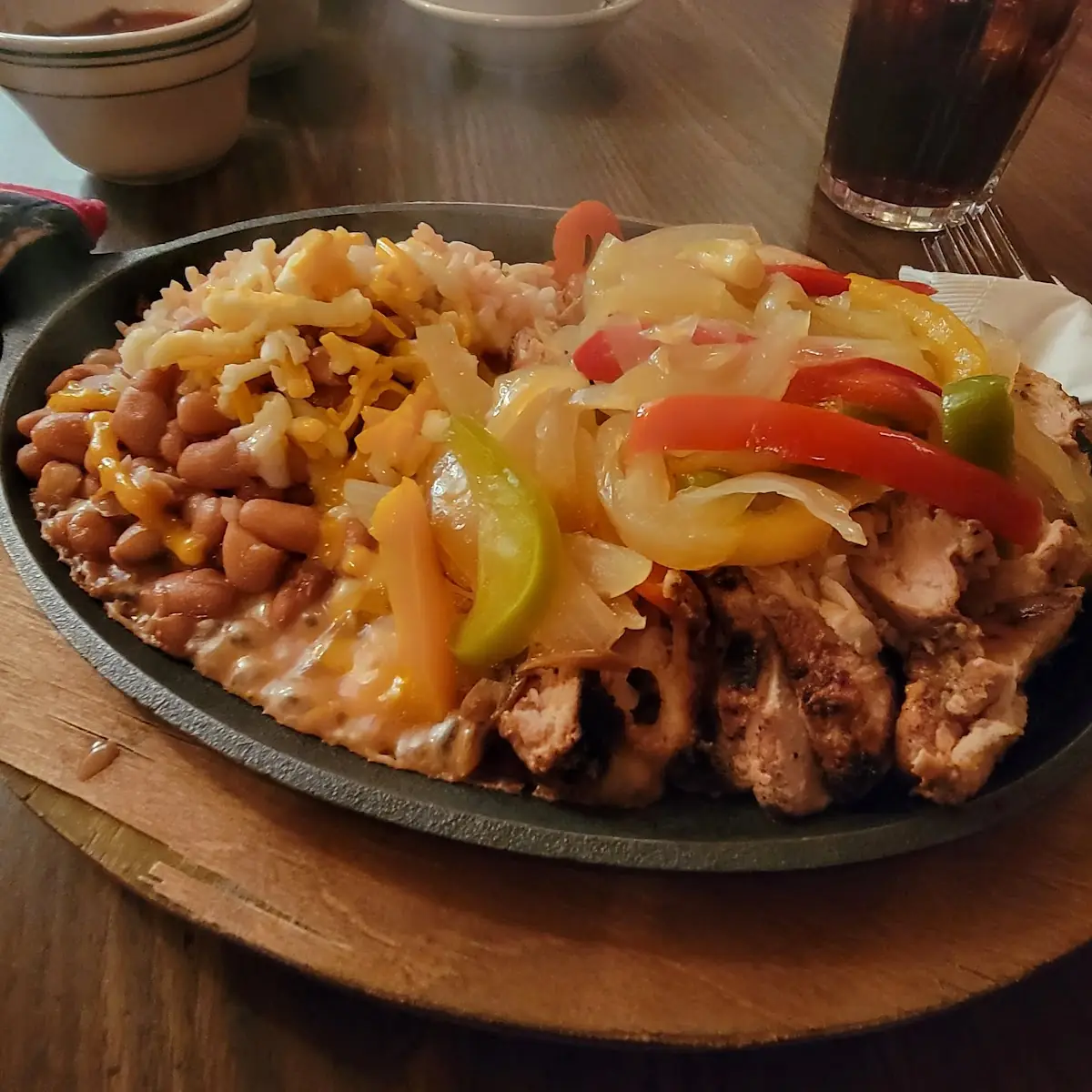 Chicken Fajita Plate