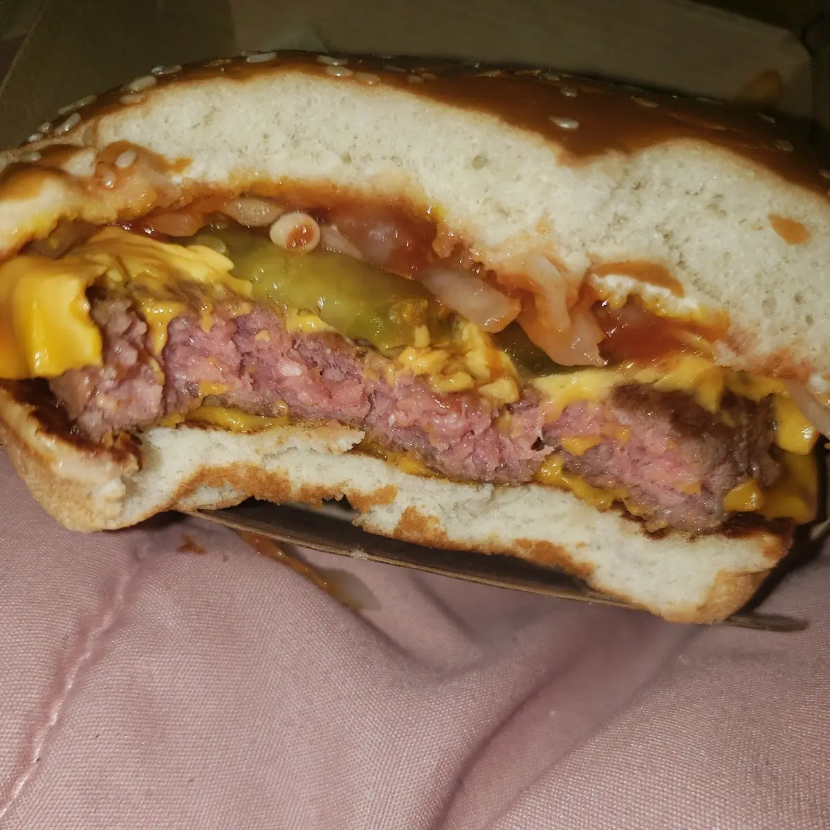 Raw Quarter Pounder