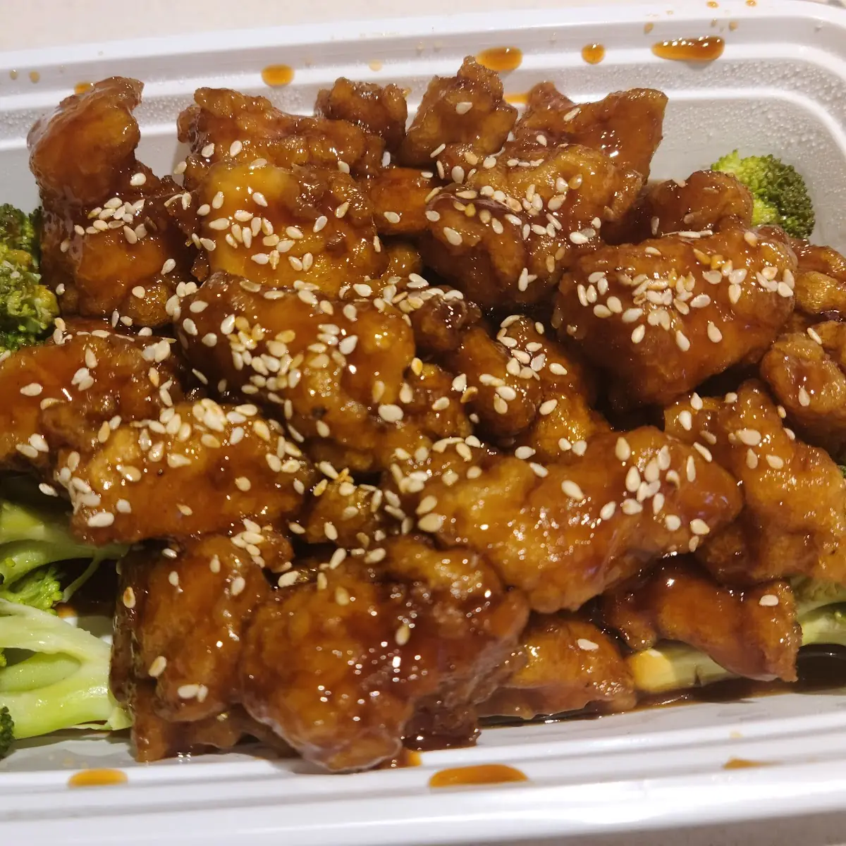 Sesame Chicken Tray