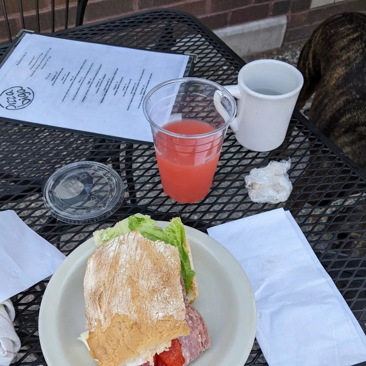 Salami Sandwich