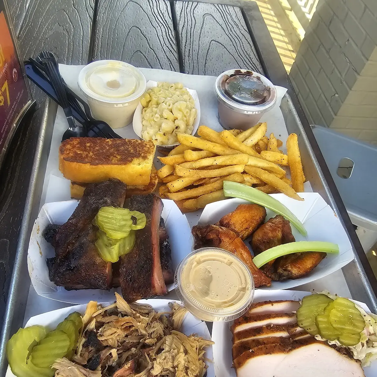Pulled Pork Platter