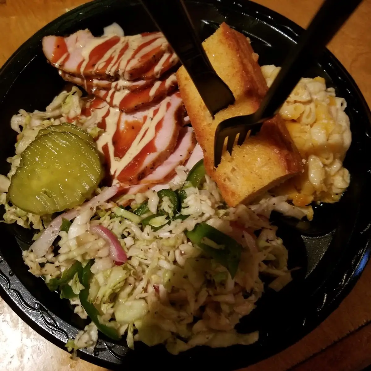 Turkey Mac Cheese Coleslaw