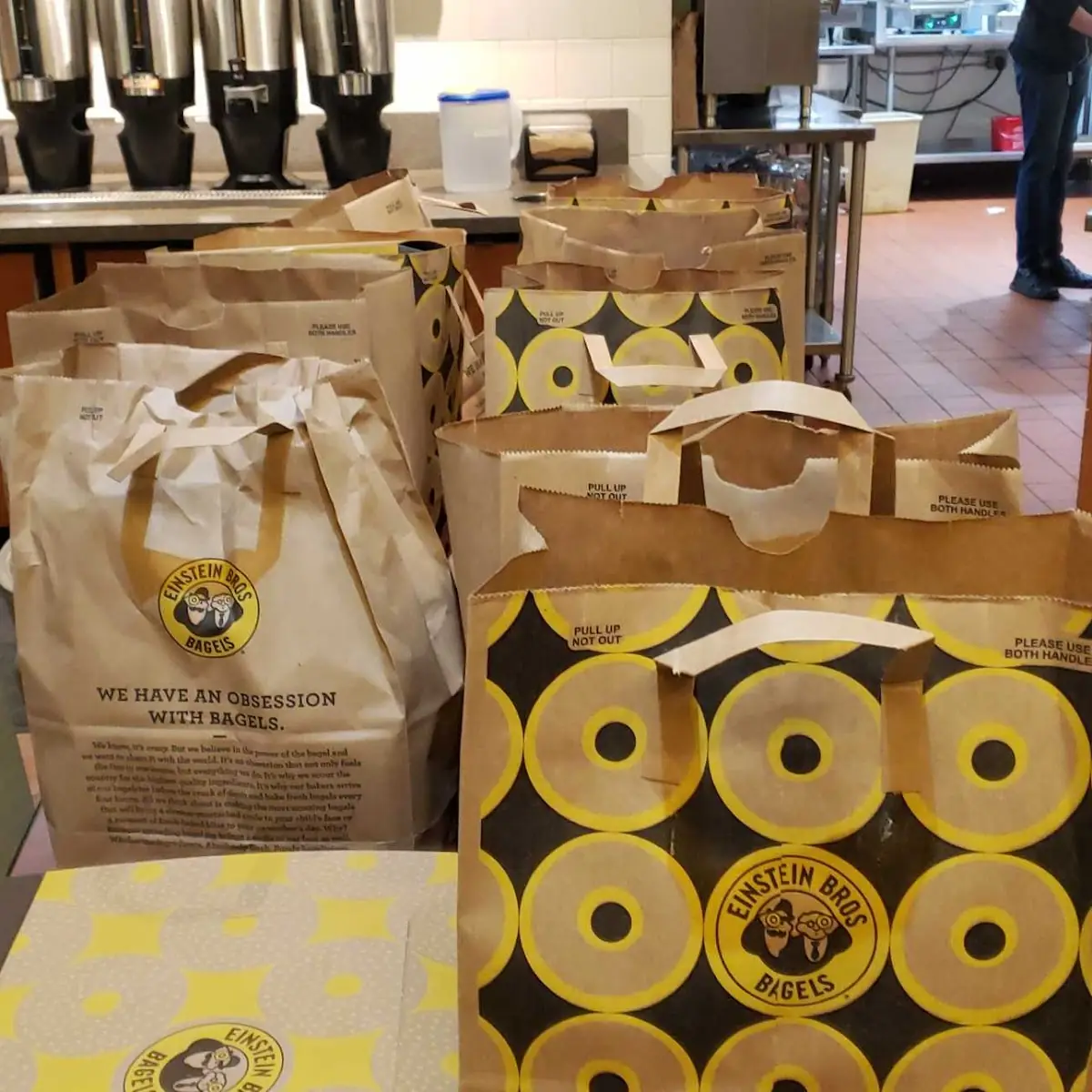 Fresh Bagels Ready to Be Delivered ♡