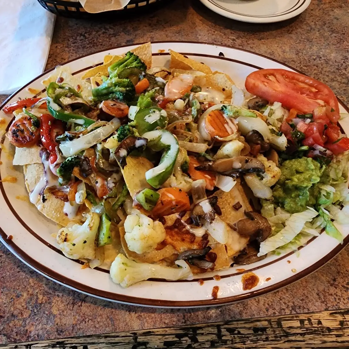 Vegetarian Nachos