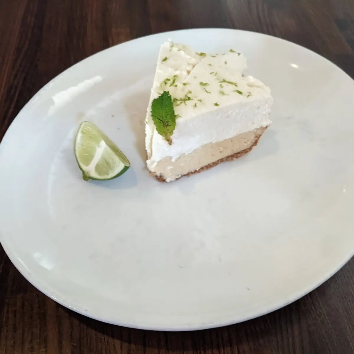 Key Lime Pie Slice