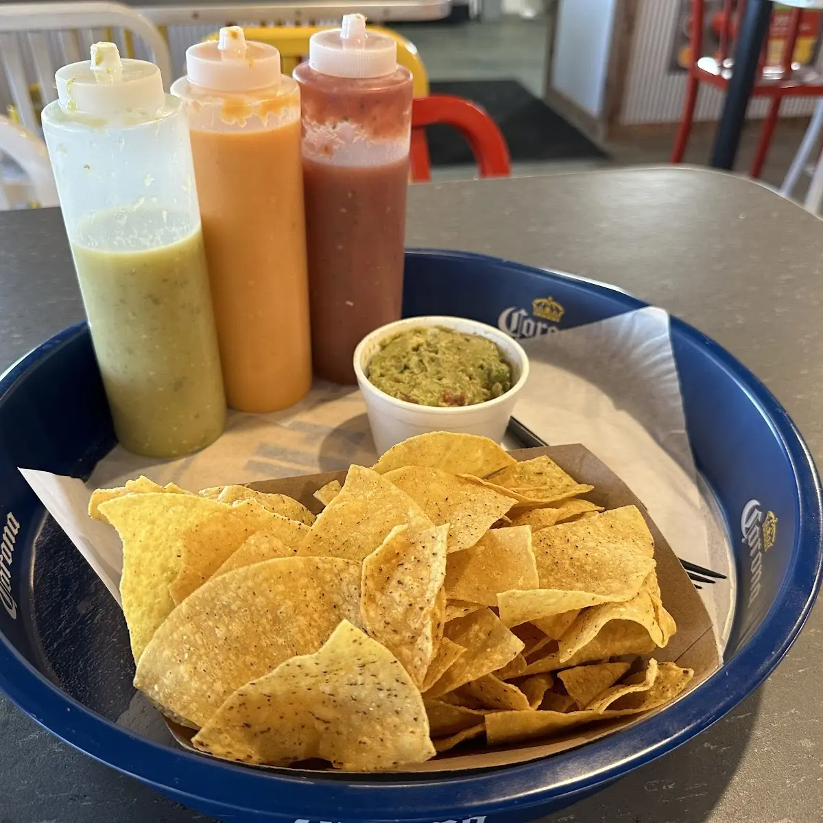Chips & Queso - Large
