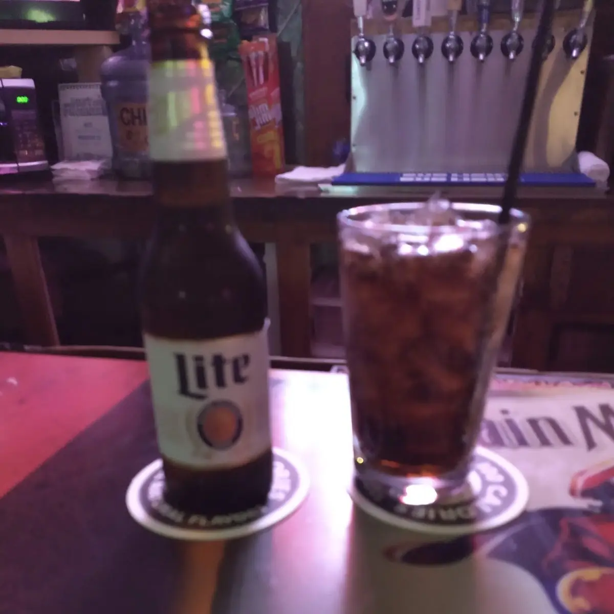 Miller Lite and a Soda Diet