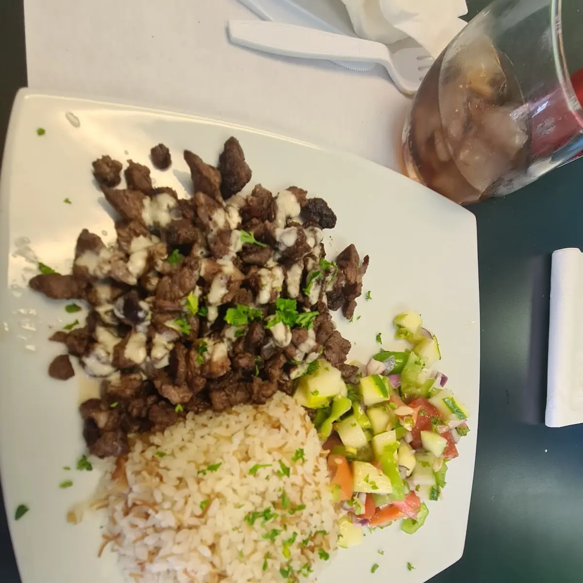Shawarma Plate Lamb