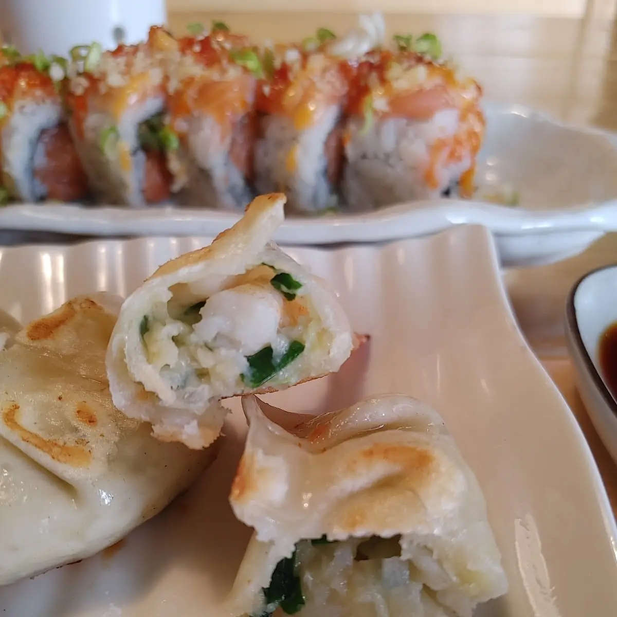 EBI Gyoza, Sasha Sushi
