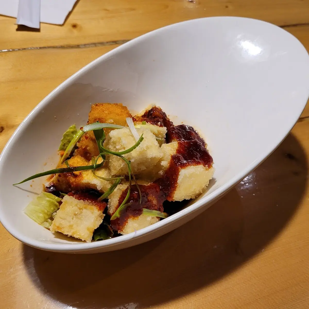 Spicy Agedashi Tofu, Sasha Sushi