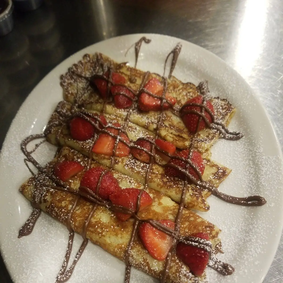 Strawberry Nutella Crepes