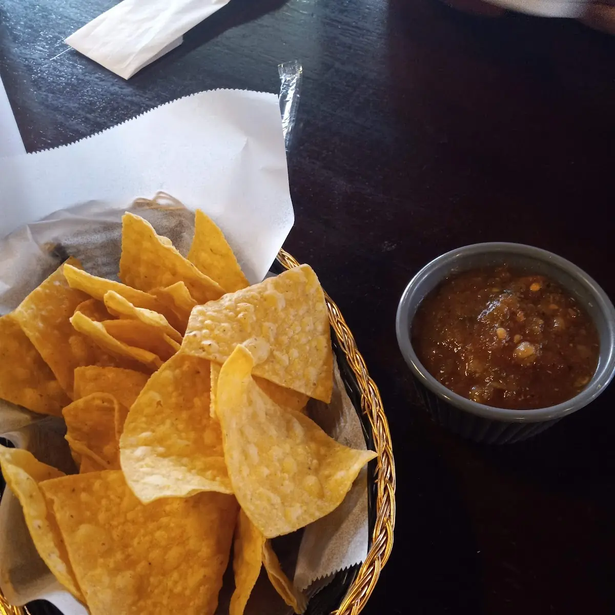 Chips and Queso Dip