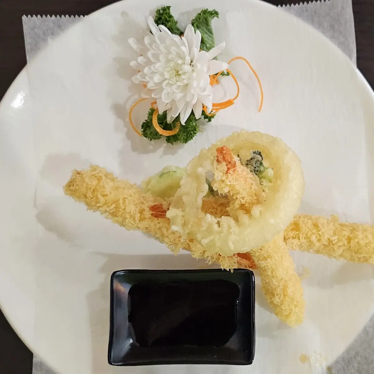 Shrimp w Vegetable Tempura