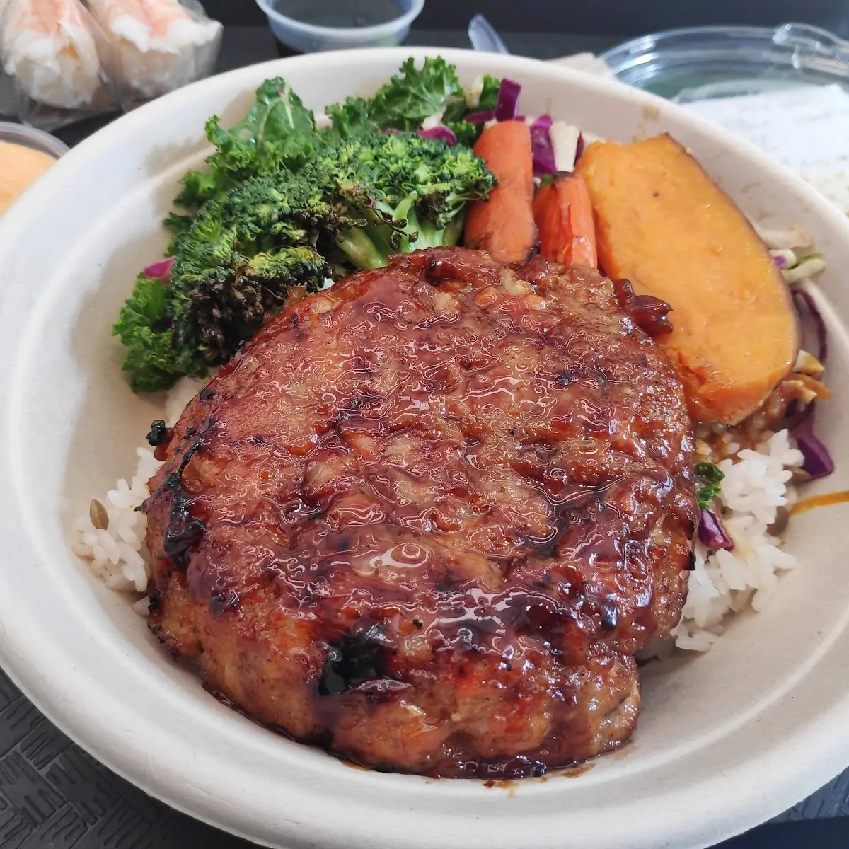 Salmon Teriyaki Bento Box